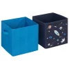 ATMOSPHERA 2 bacs rangements enfant "Espace" Sale