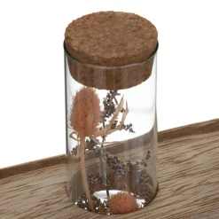 ATMOSPHERA 3 tubes fleurs séchées 