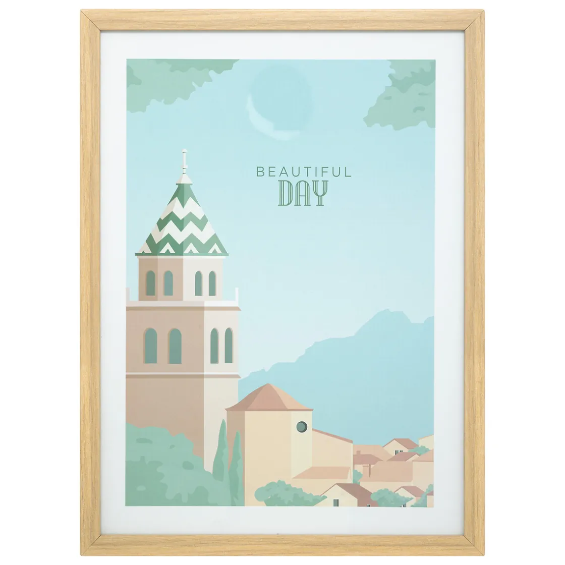 ATMOSPHERA Affiche encadrée day "François" Clearance