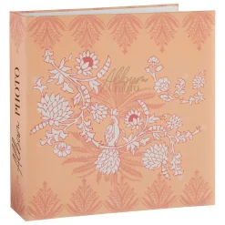 ATMOSPHERA Album photo spirales en tissu "Wild" Hot