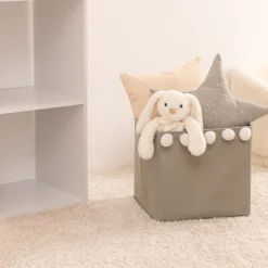 ATMOSPHERA Bac de rangement enfant pompons Best