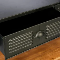 ATMOSPHERA Bibliothèque 4 étagères et 2 tiroirs 