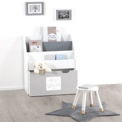 ATMOSPHERA Bibliothèque enfant à roulettes Discount