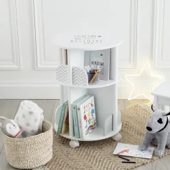 ATMOSPHERA Bibliothèque enfant ronde