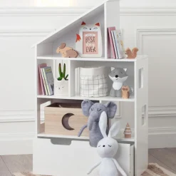 ATMOSPHERA Bibliothèque "Maison", coffres New