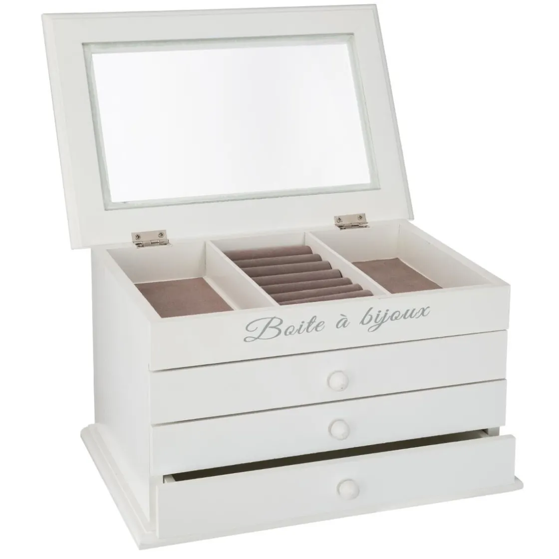 ATMOSPHERA Boîte à bijoux3 tiroirs Discount