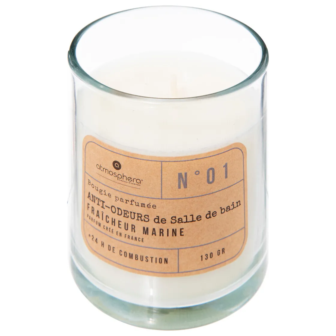 ATMOSPHERA Bougie parfumée anti odeur