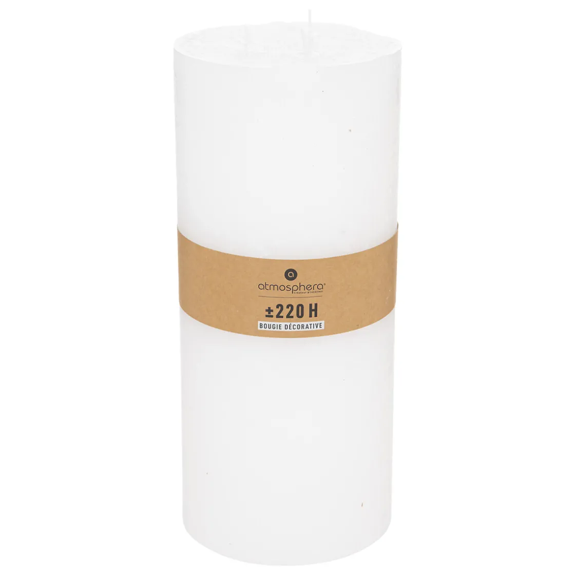 ATMOSPHERA Bougie rustique 3 mèches "Olia" Discount