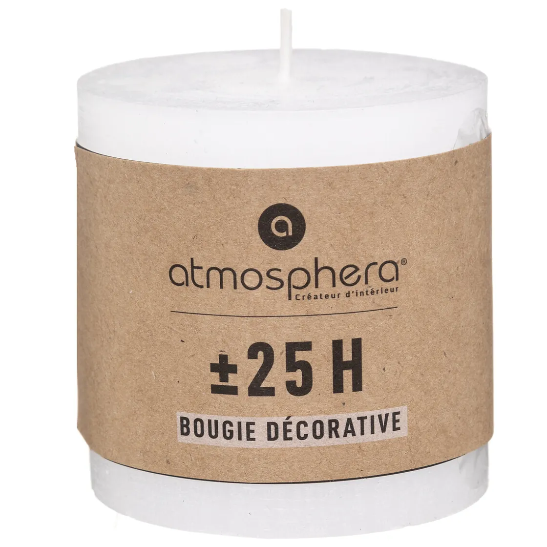 ATMOSPHERA Bougie rustique "Olia" Sale