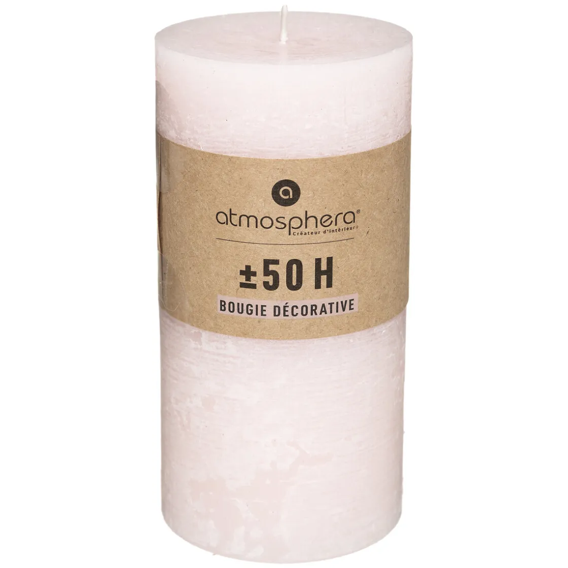 ATMOSPHERA Bougie rustique "Olia" New