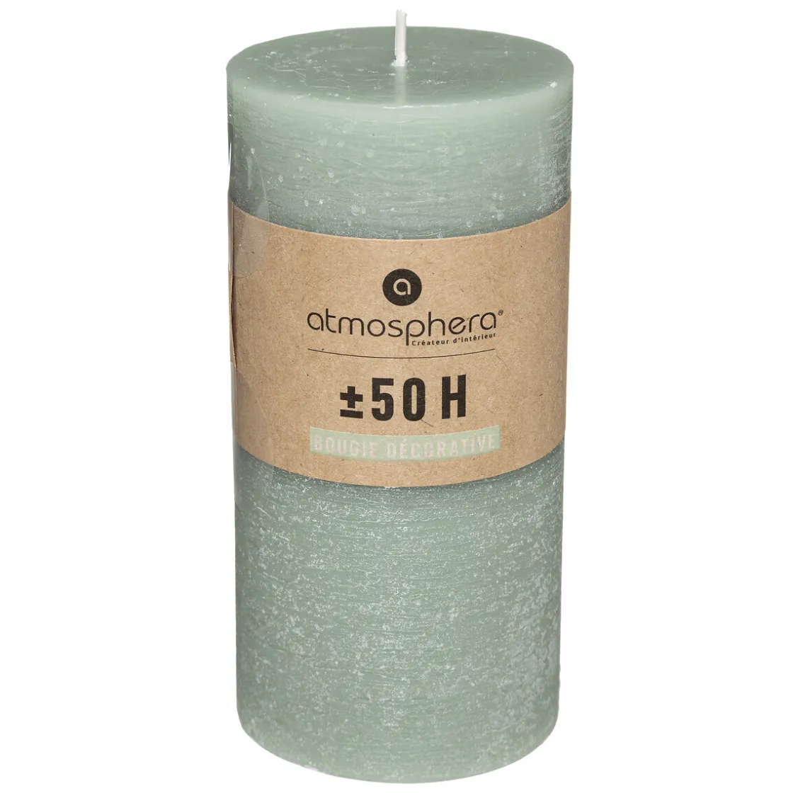 ATMOSPHERA Bougie rustique "Olia" Discount