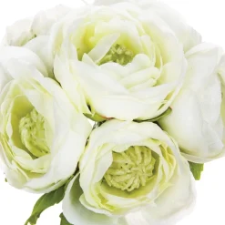 ATMOSPHERA Bouquet 6 renoncules artificielles Hot