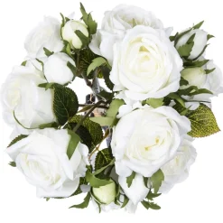 ATMOSPHERA Bouquet 14 roses artificielles New