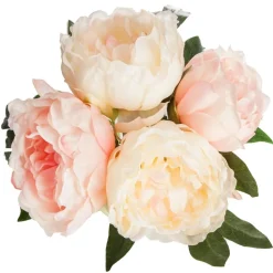ATMOSPHERA Bouquet de 4 pivoines articielles New