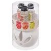 ATMOSPHERA Brûle-parfum avec 3 huiles Outlet