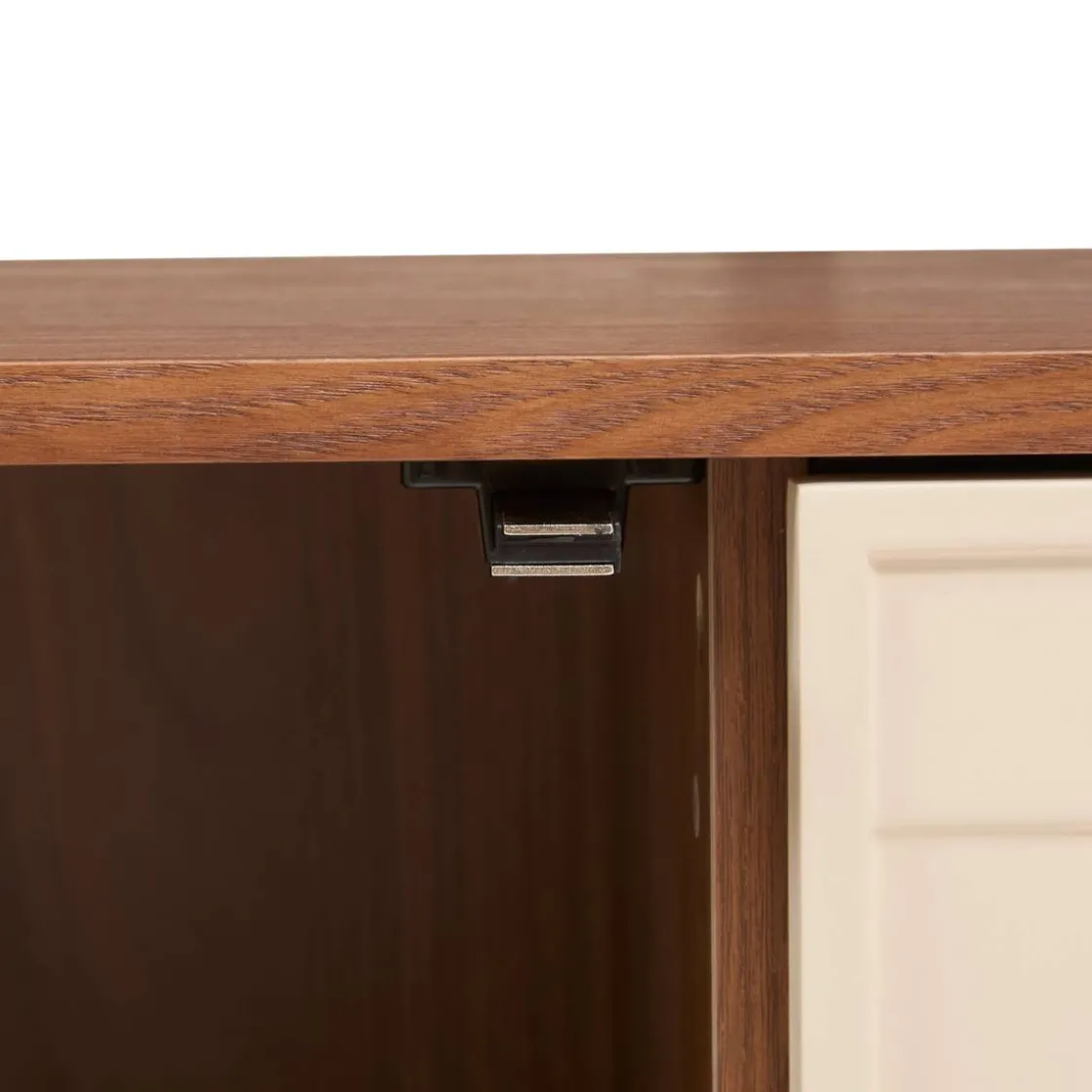 ATMOSPHERA Buffet 3 portes 6 étagères "Jilani" Discount