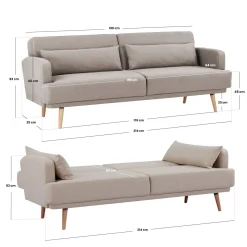 ATMOSPHERA Canapé convertible 