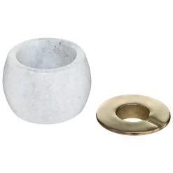 ATMOSPHERA Cendrier marbre, métal