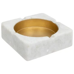 ATMOSPHERA Cendrier marbre, métal