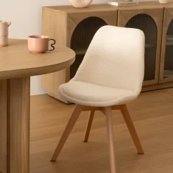 ATMOSPHERA Chaise "Baya", pieds hêtre Discount