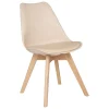ATMOSPHERA Chaise "Baya", pieds hêtre Hot