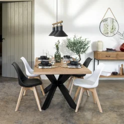 ATMOSPHERA Chaise "Baya", pieds hêtre Clearance