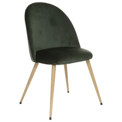 ATMOSPHERA Chaise "Slano", pieds imitation hêtre New