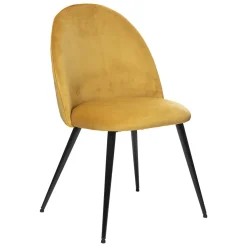 ATMOSPHERA Chaise "Slano", pieds métal noir Hot