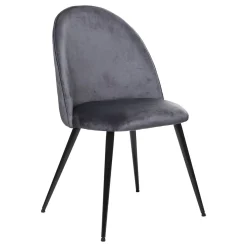 ATMOSPHERA Chaise "Slano", pieds métal noir Clearance