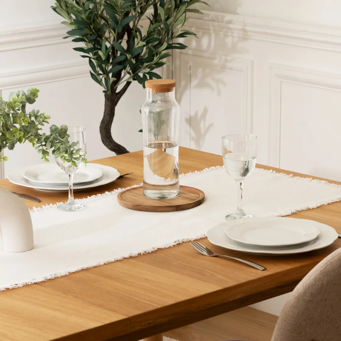 ATMOSPHERA Chemin de table "Maha", coton Online