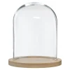 ATMOSPHERA Cloche verre et bois Sale