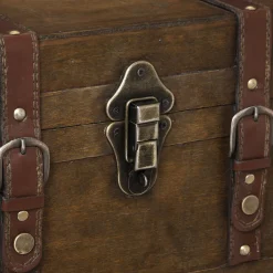 ATMOSPHERA Coffre bois foncé Online