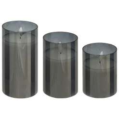 ATMOSPHERA Coffret 3 bougies LED "Sena" Best