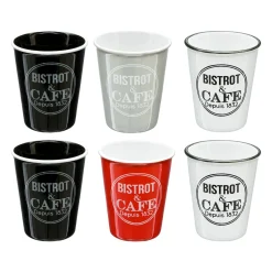 ATMOSPHERA Coffret 6 tasses "Bistrot" Clearance