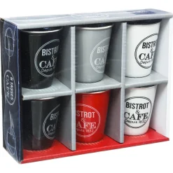 ATMOSPHERA Coffret 6 tasses 