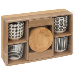 ATMOSPHERA Coffret 4 tasses 