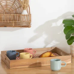 ATMOSPHERA Coffret 4 tasses "Emma" Discount