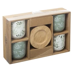 ATMOSPHERA Coffret 4 tasses 