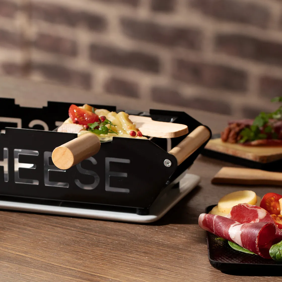 ATMOSPHERA Coffret raclette à la bougie 2 personnes Outlet