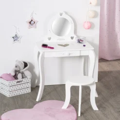 ATMOSPHERA Coiffeuse et tabouret enfant Clearance