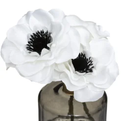 ATMOSPHERA Composition anémone artificielle avec vase Outlet