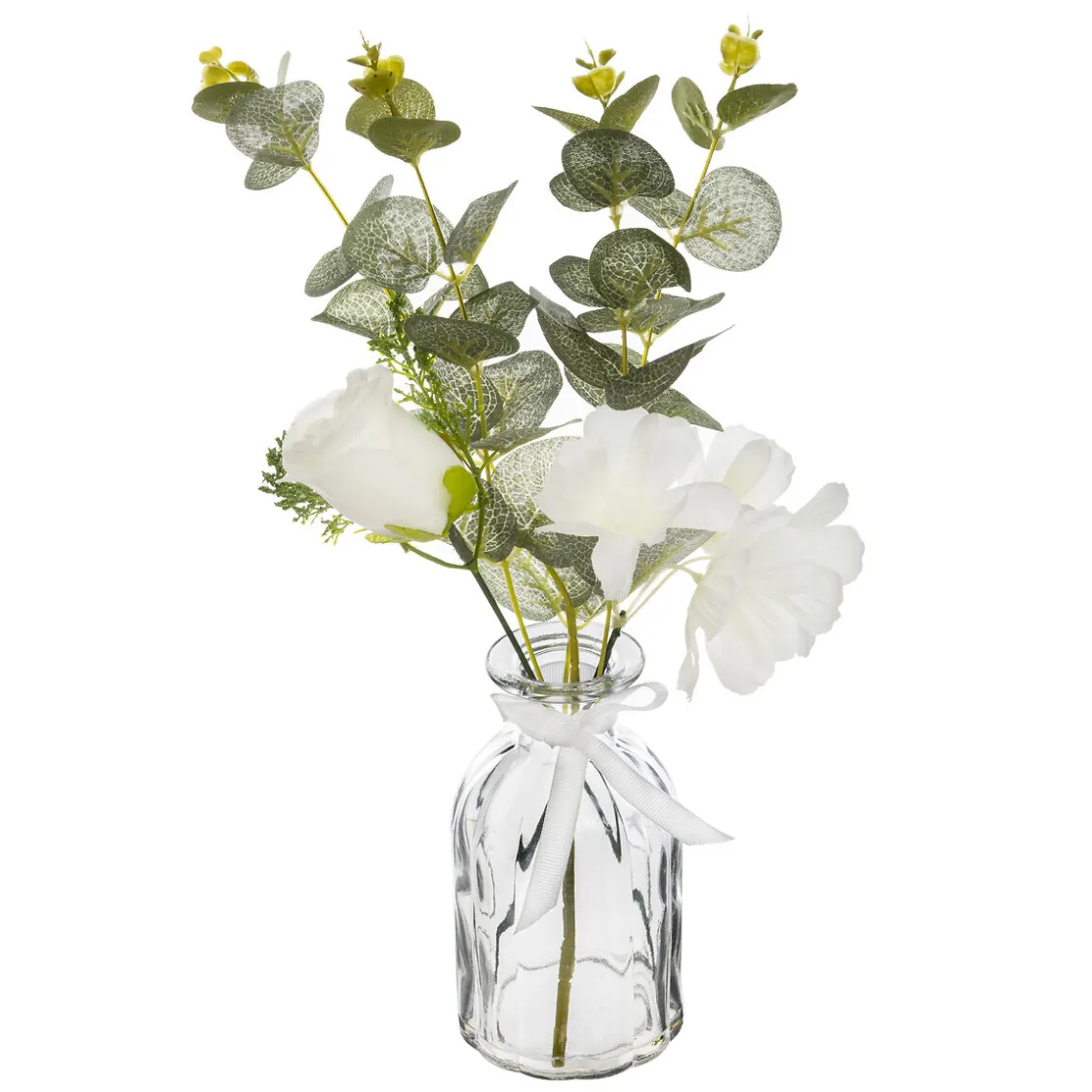 ATMOSPHERA Composition eucalyptus artificielle avec vase Discount