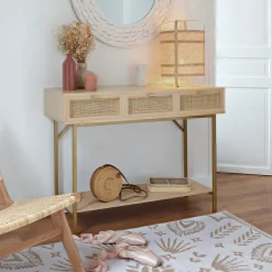 ATMOSPHERA Console 3 tiroirs 