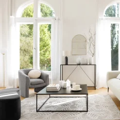 ATMOSPHERA Console "Gota", métal, noir Best