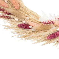 ATMOSPHERA Couronne de fleurs séchées