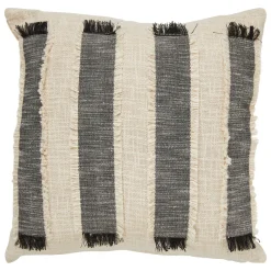 ATMOSPHERA Coussin à franges "Malakite" Hot