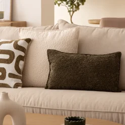 ATMOSPHERA Coussin bouclette "Soana" Discount