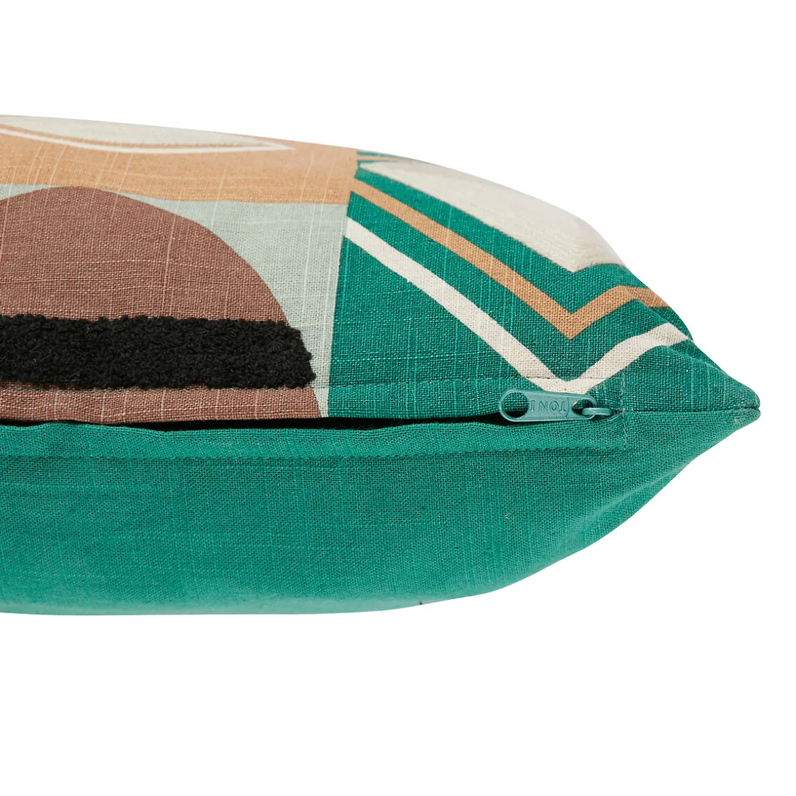 ATMOSPHERA Coussin brodé "Malakite" New