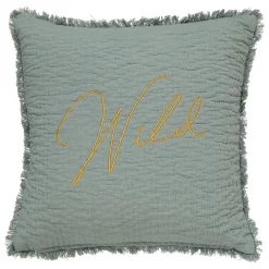 ATMOSPHERA Coussin brodé "Wild" Outlet