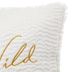 ATMOSPHERA Coussin brodé 